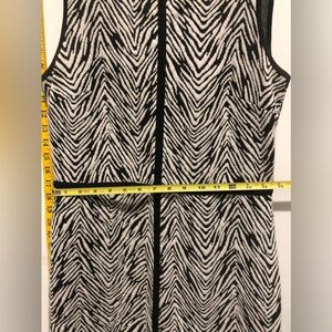 Chic Zebra Pattern Dress